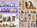 [Laser cut and engrave] Halloween Mega Bundle Laser Cut. Halloween Themed Wooden Signs and Holiday Figurines Collection