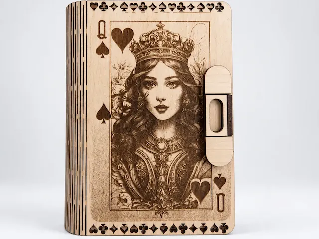 Boite pour jeu de cartes