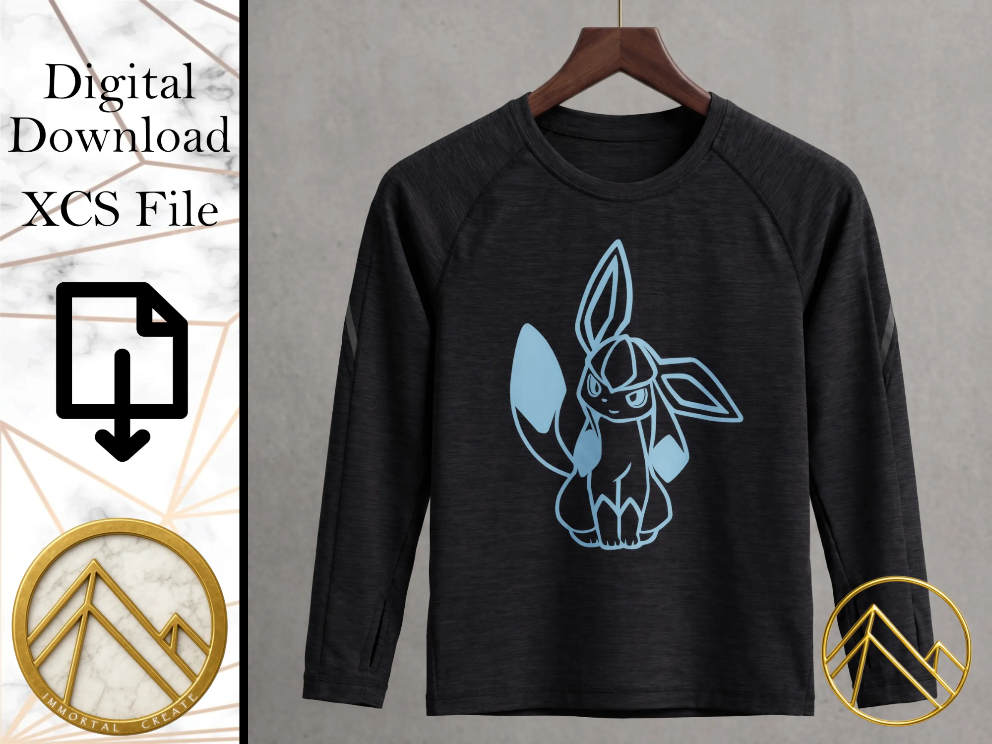Glaceon Apparel Design