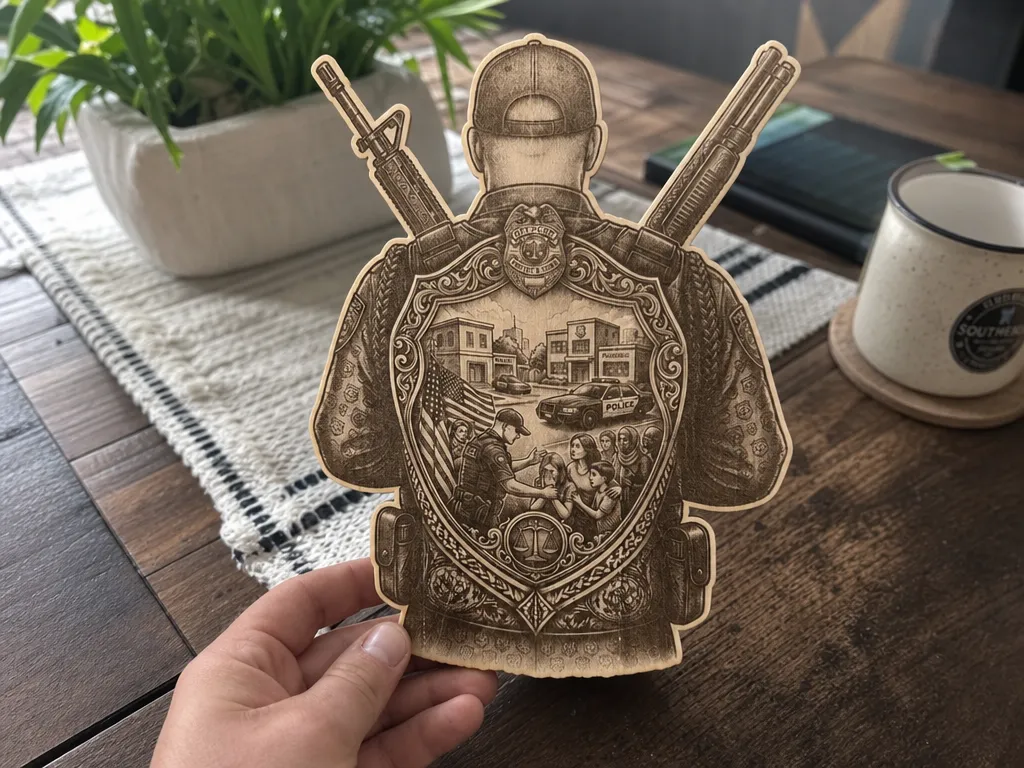 Law Enforcement cutout