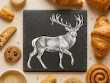 [Laser cut and engrave] The Bracken Hart — Laser Engraving PNG