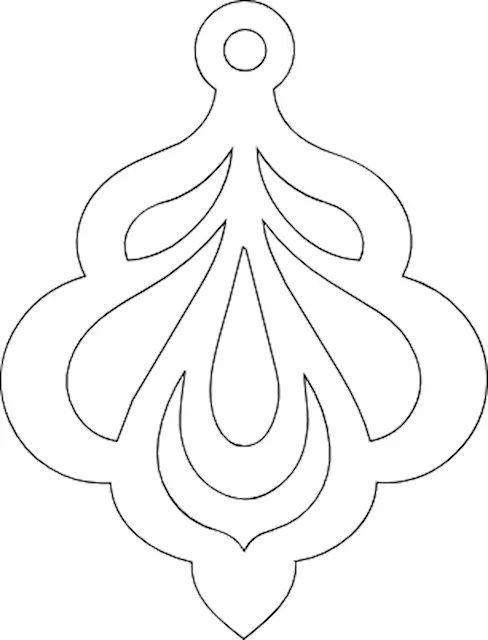 Classic Ornament Earring 11.xcs