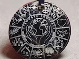 [Laser cut and engrave,Blade cut,Inkjet printing,DTF Printing,Foil transfer] Gemeinsam stärker: Ein Symbol globaler Verbundenheit