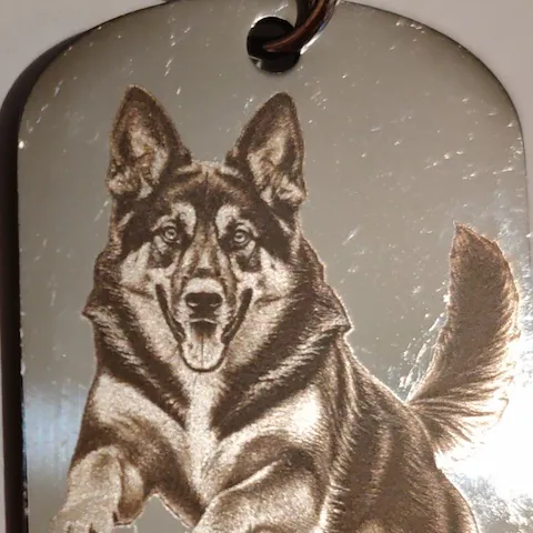 Stainless Steel Military Pendant (Keychain, Necklace)