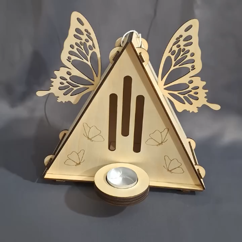 [Laser cut and engrave] La maison des papillons