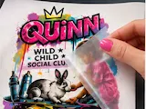 [DTF Printing,Heat Press] Quinn Wild Child