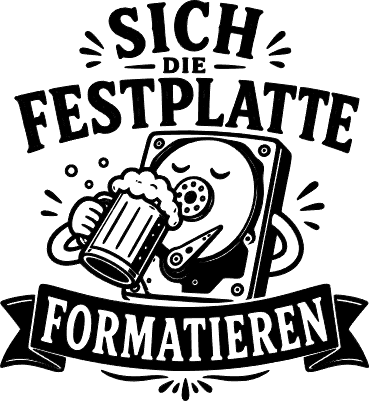 Sich die Festplatte formatieren.xs