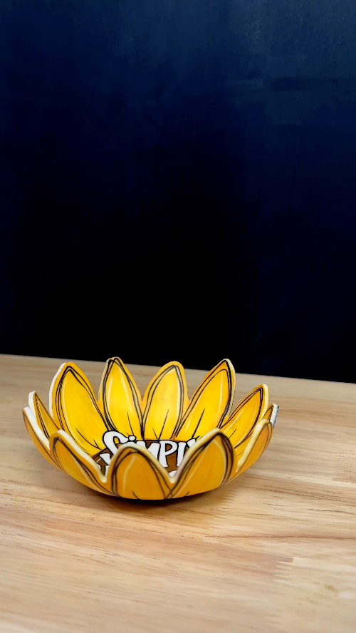 [Other,Laser cut and engrave] Simply Blessed Sunflower Wall Sign
