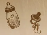 [Laser cut and engrave] Cadre photo souvenir pour le suivi mensuel de bébé