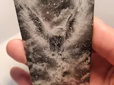 [Laser cut and engrave] Wandbild mit fliegendem Adler im dramatischen Wolkenhimmel