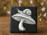 [Laser cut and engrave] The Silver Passenger — Laser Engraving PNG