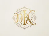 [Laser cut and engrave] Exclusive MK Monogram Emblem Design