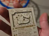 [Laser cut and engrave] Vaporeon Pokemon Trading Card Wooden Wall Art