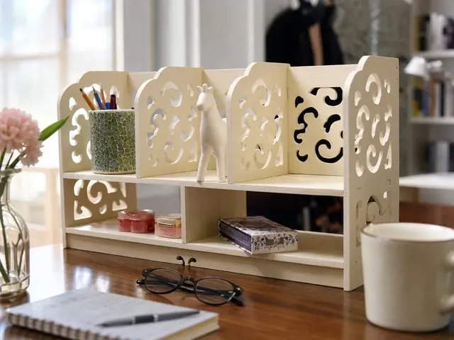 Étagère de bureau organisatrice