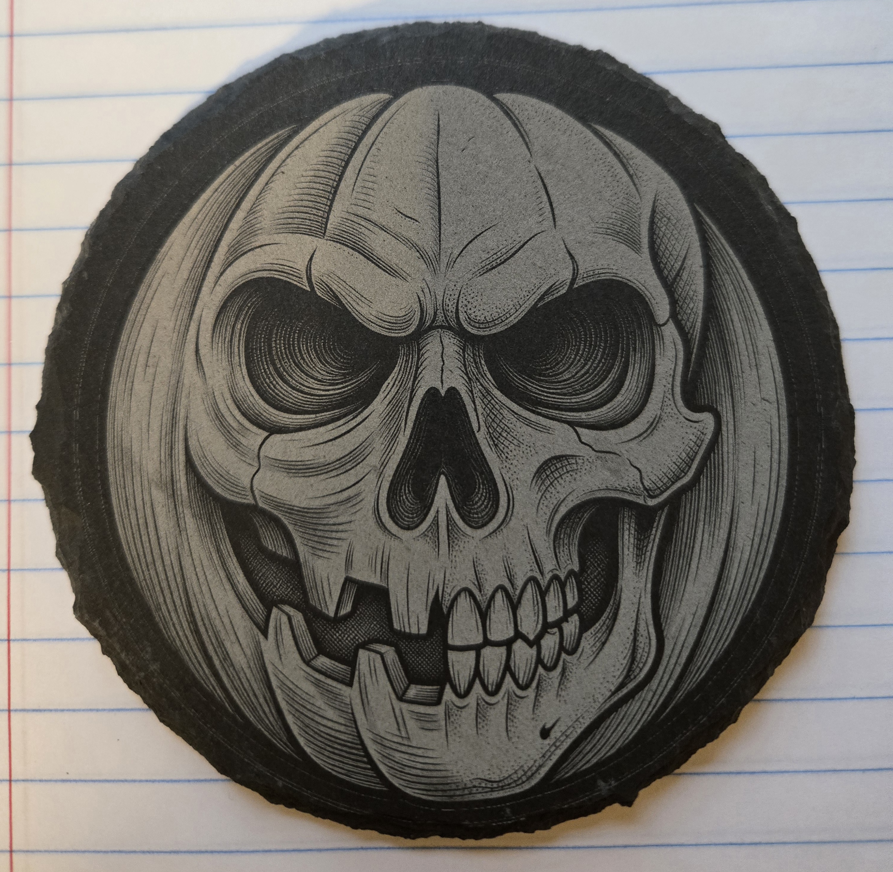 Skull-o-Lantern instruction: step 1 -