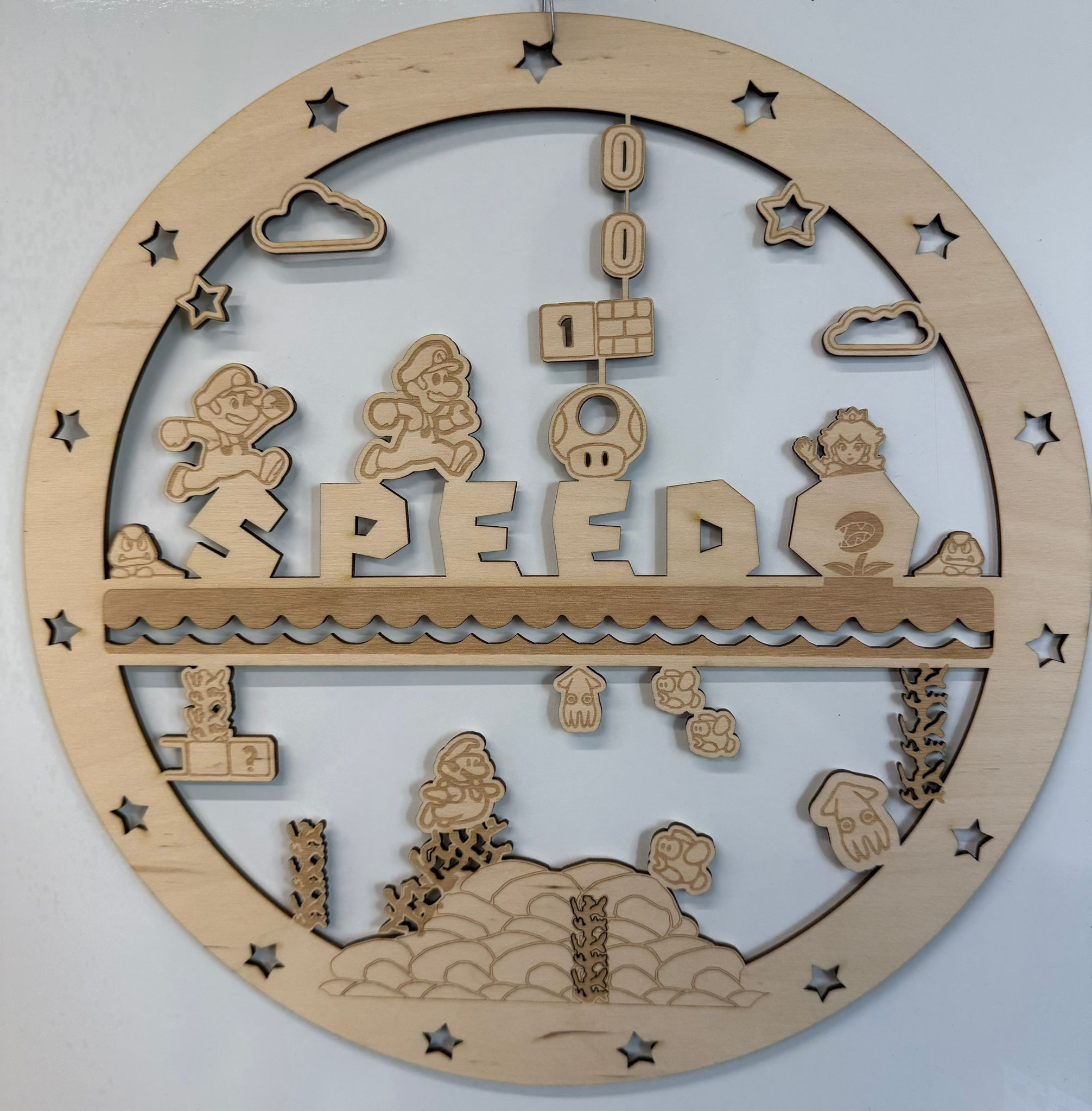 Personalized Retro Video Game Themed Circular Wall Sign - Free Files ...
