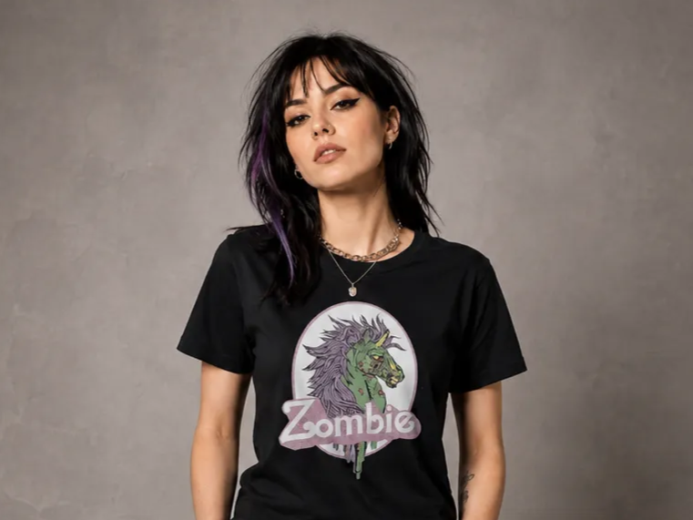 Zombie Unicorn Halftone – When Magic Refuses to Die