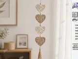 [Laser cut and engrave] Hanging Wall Decor Featuring Butterflies, Birds, and Hearts laser Cut Bundle. Wall Decor. Home Decor. Wall Hanging Ornaments