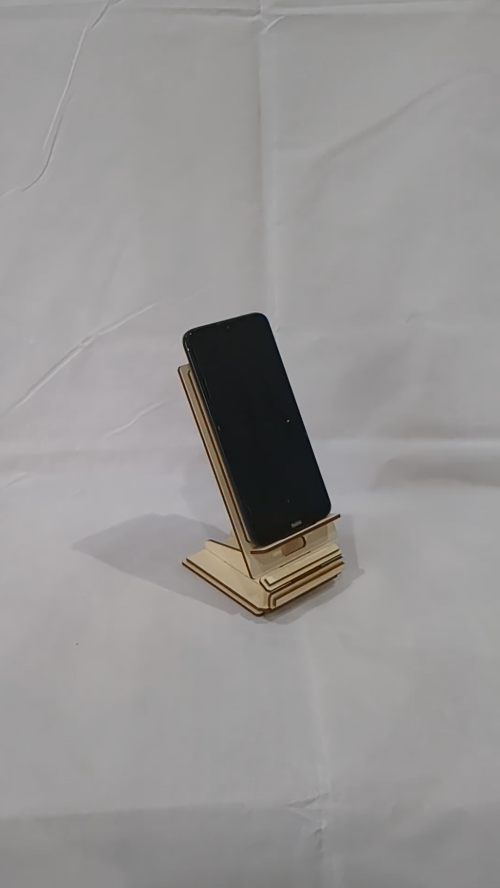 [Laser cut and engrave] Gift Stand Holder Phone Laser Cut Template, Dispaly iPhone, Laser Cutting Design