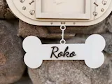 [Laser cut and engrave] Personalized Dog Photo Frame with Custom Name Tag – The Goodest Boy