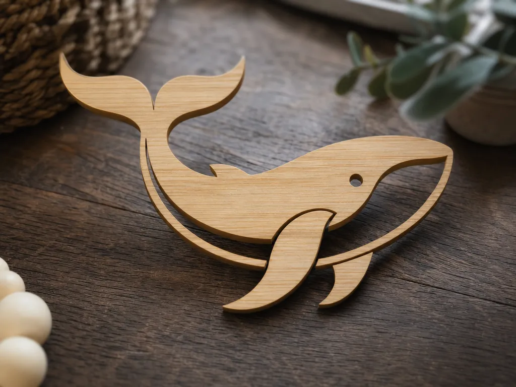Whale - Laser Cutting Design