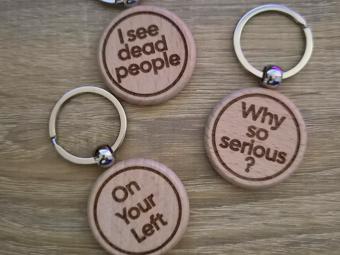 Wood Keyrings