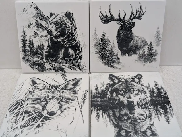 Wild Life on Coasters.