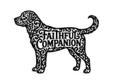 [Laser cut and engrave] Stay Loyal Dog Silhouette Wall Art with Filigree Pattern