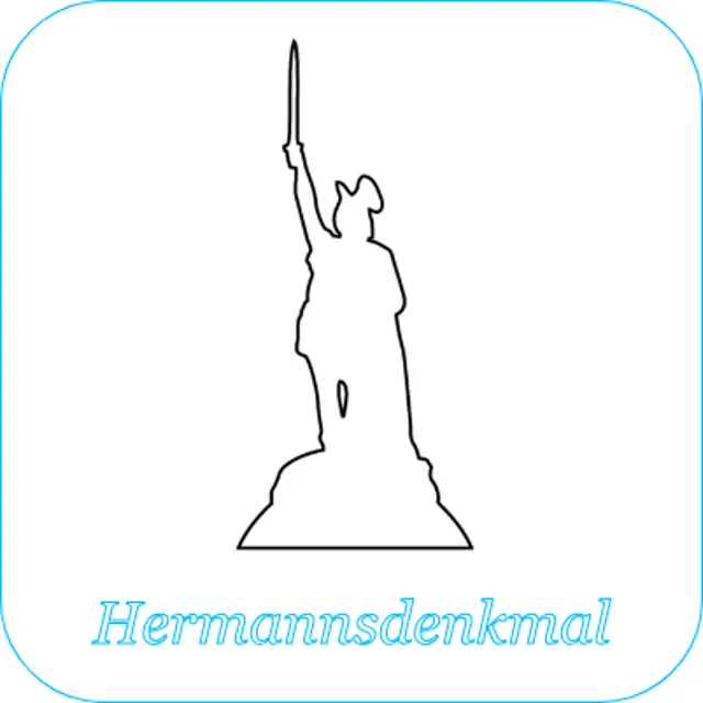 Hermannsdenkmal. ohne Löcher .xs