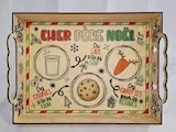 [Laser cut and engrave] Plateau de Noël pour les friandises du Père Noël