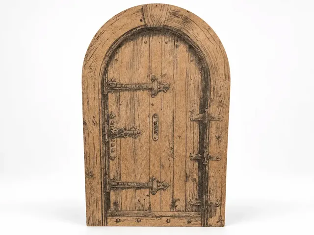 porte esprits, fées ou petite souris en carton 3mm