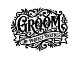 [Laser cut and engrave] Panneau décoratif Groom Husband To Be avec motifs floraux