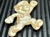 [Laser cut and engrave] Figurine en bois représentant Mario le personnage de jeu vidéo