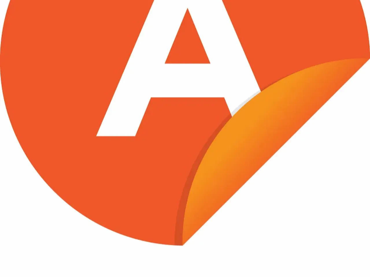 [Laser cut and engrave] Angular Framework Logo Sticker