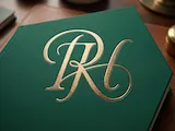 [Laser cut and engrave] RH Refined Interwoven Beauty Monogram