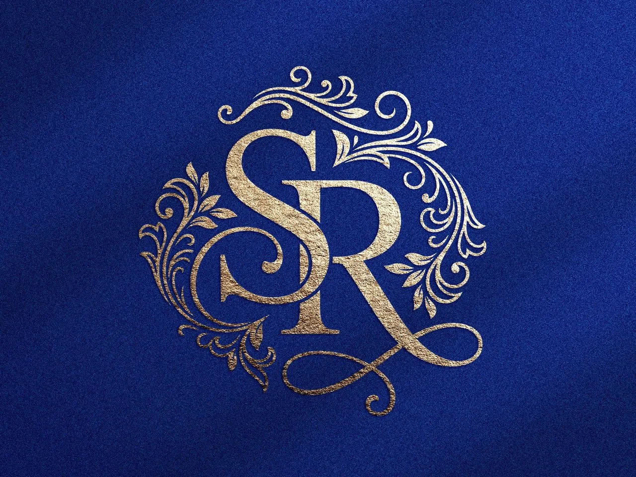 [Laser cut and engrave] 10 Elegant SR Monogram Logo Bundle