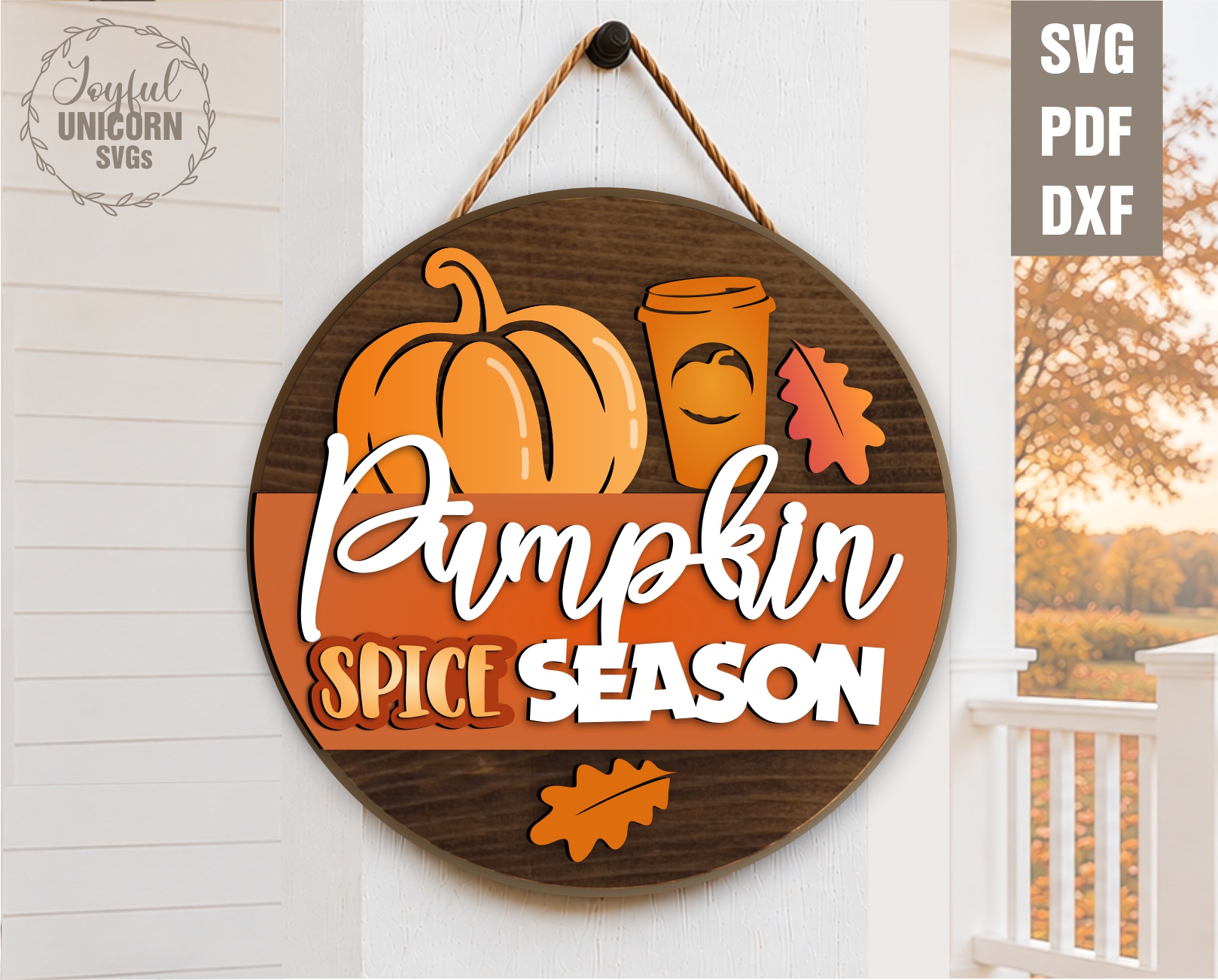 [Laser cut and engrave] Pumpkin Door Hanger SVG Bundle, Fall Door Hanger, Autumn Laser Cut File, Pumpkin Welcome Sign, Glowforge, Xtool, CNC File