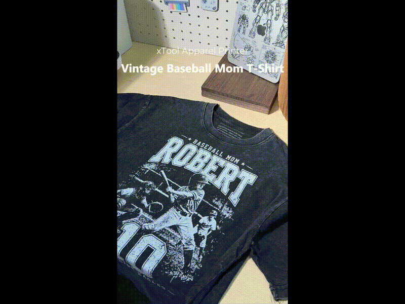 Personalized Vintage Baseball Mom T-Shirts For Sports Season