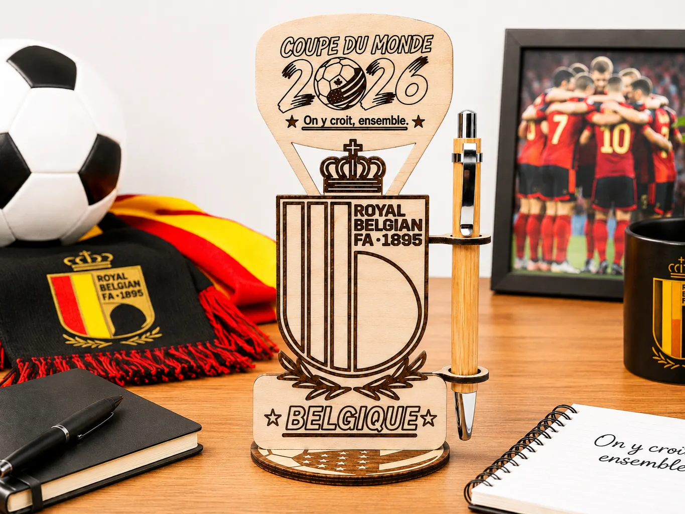 Porte-stylo Coupe du Monde 2026 Belgique