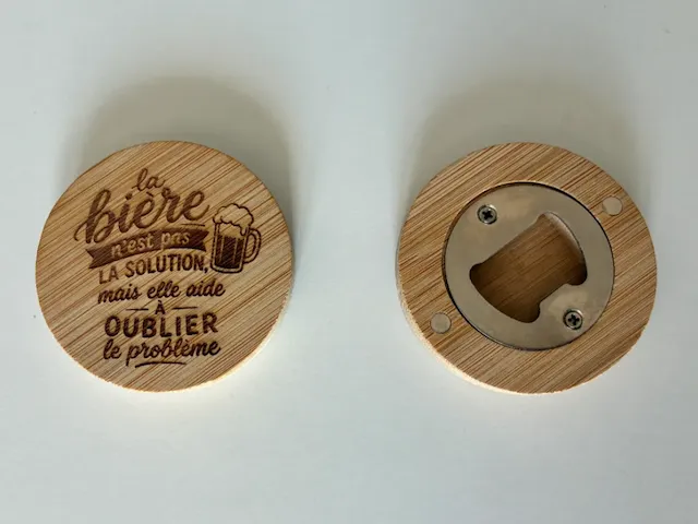 Décapsuleur rond thème bière v2