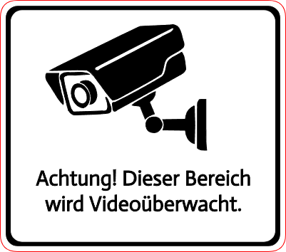 Schild Videoüberwacht.xs