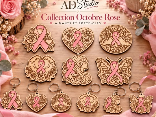Pink Ribbon Breast Cancer Awareness Collection