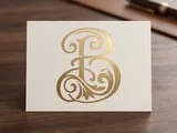 [Laser cut and engrave] B Elegant Wedding Monogram – Graceful Bridal Initial for Laser Cut Signs, Cake Toppers, Invitations, Engraving & Cricut