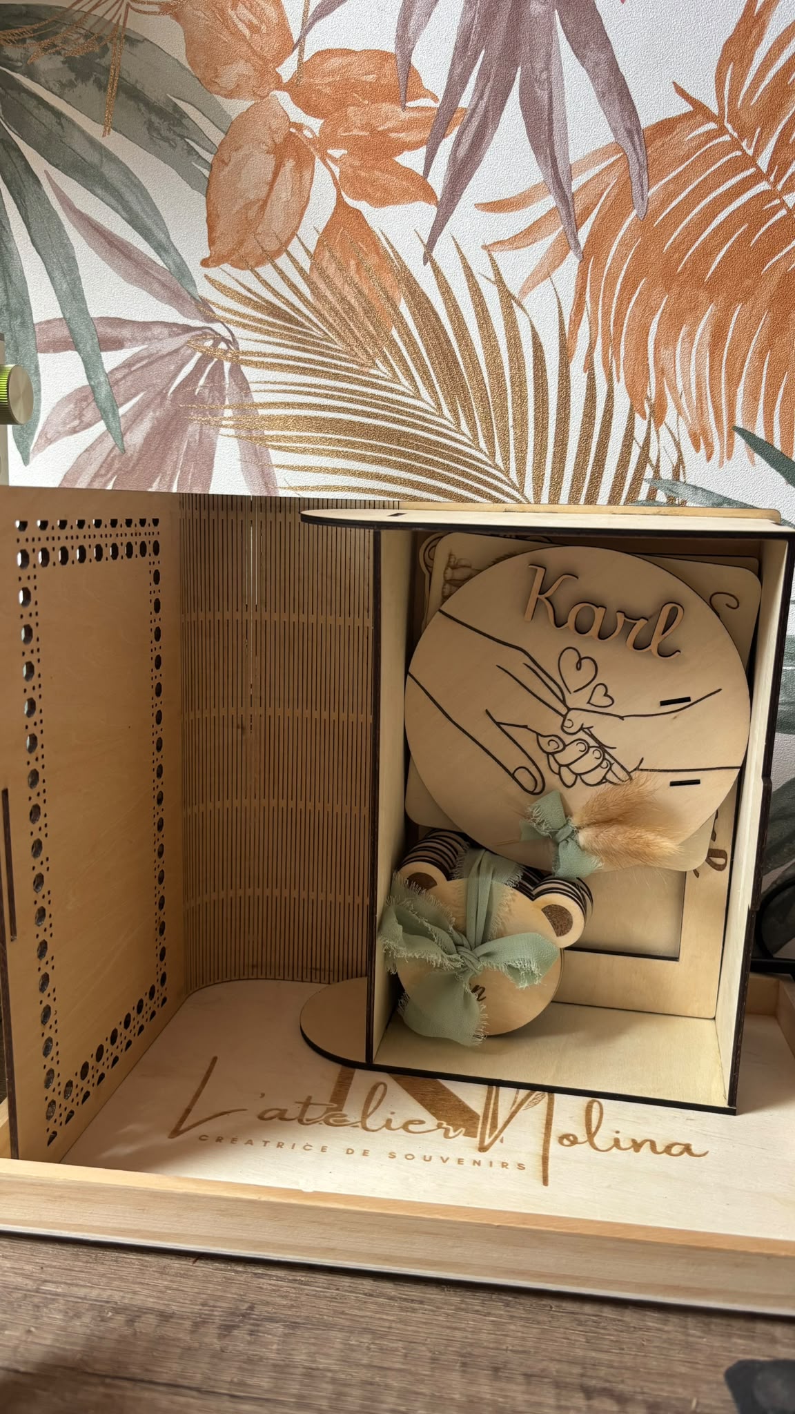 [Laser cut and engrave] Boite à souvenirs