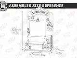 [Laser cut and engrave] Desktop Note Holder and Stationery Organizer with Pen Cup Laser Cut Bundle. Desk Organizer. Office Decor