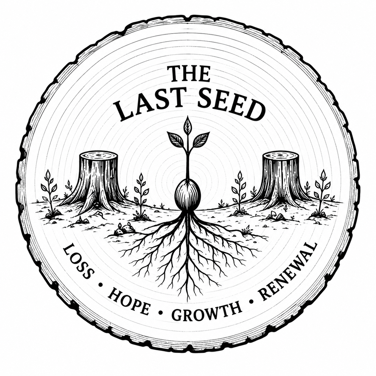 The Last Seed - Giving Nature a Second Life instruction: step 5 - Engrave the Wood Slice