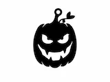 [Laser cut and engrave,Other] Jack-o'-lantern pumpkin keychain set