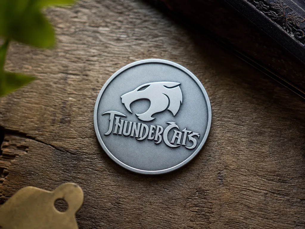 Thundercats Logo Metal Challenge Coin