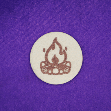 [Laser cut and engrave] Fantasy RPG Game Tokens with Adventure Icons