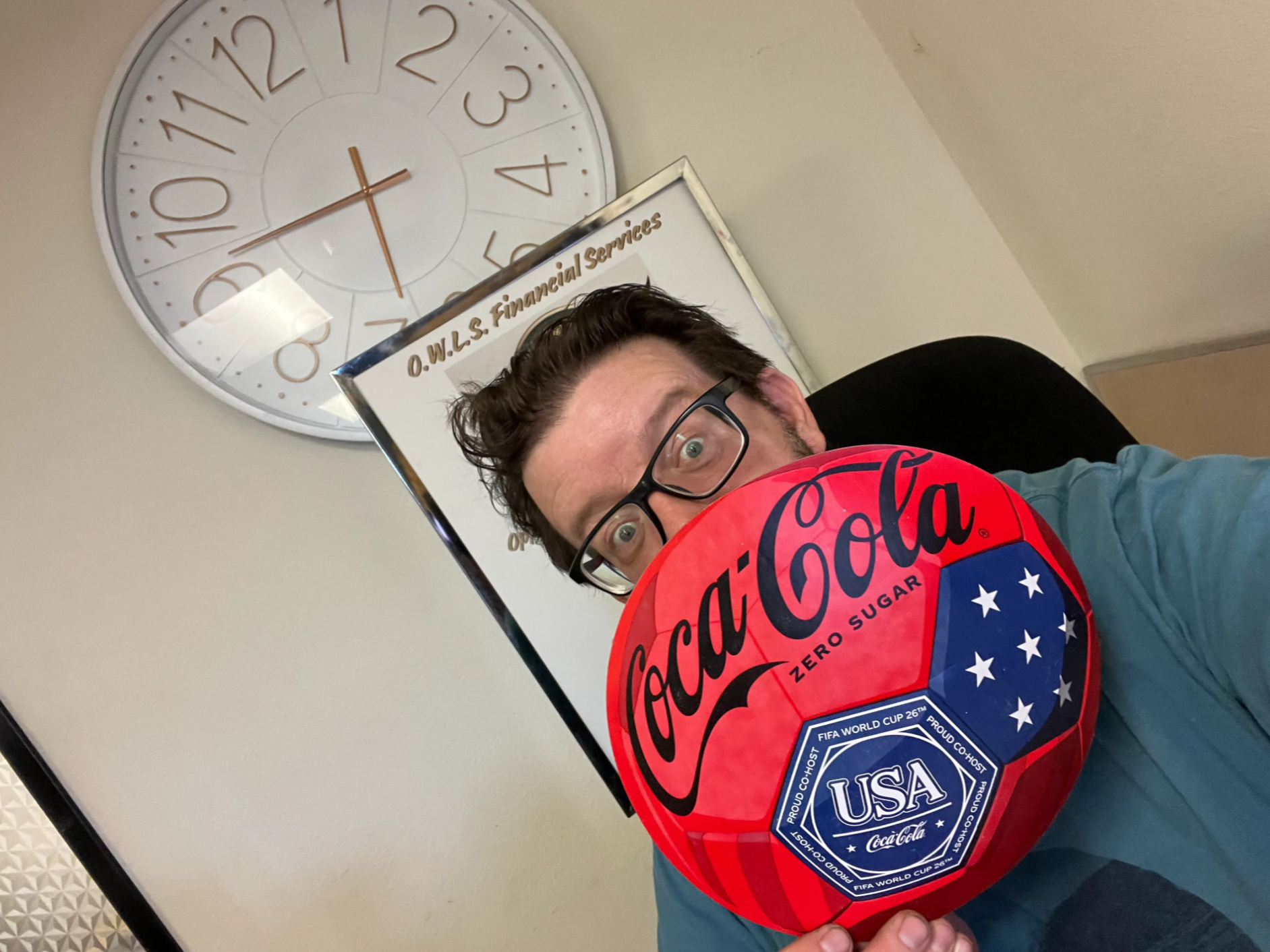 Coca-Cola Zero Sugar FIFA World Cup 2026 USA Soccer Ball